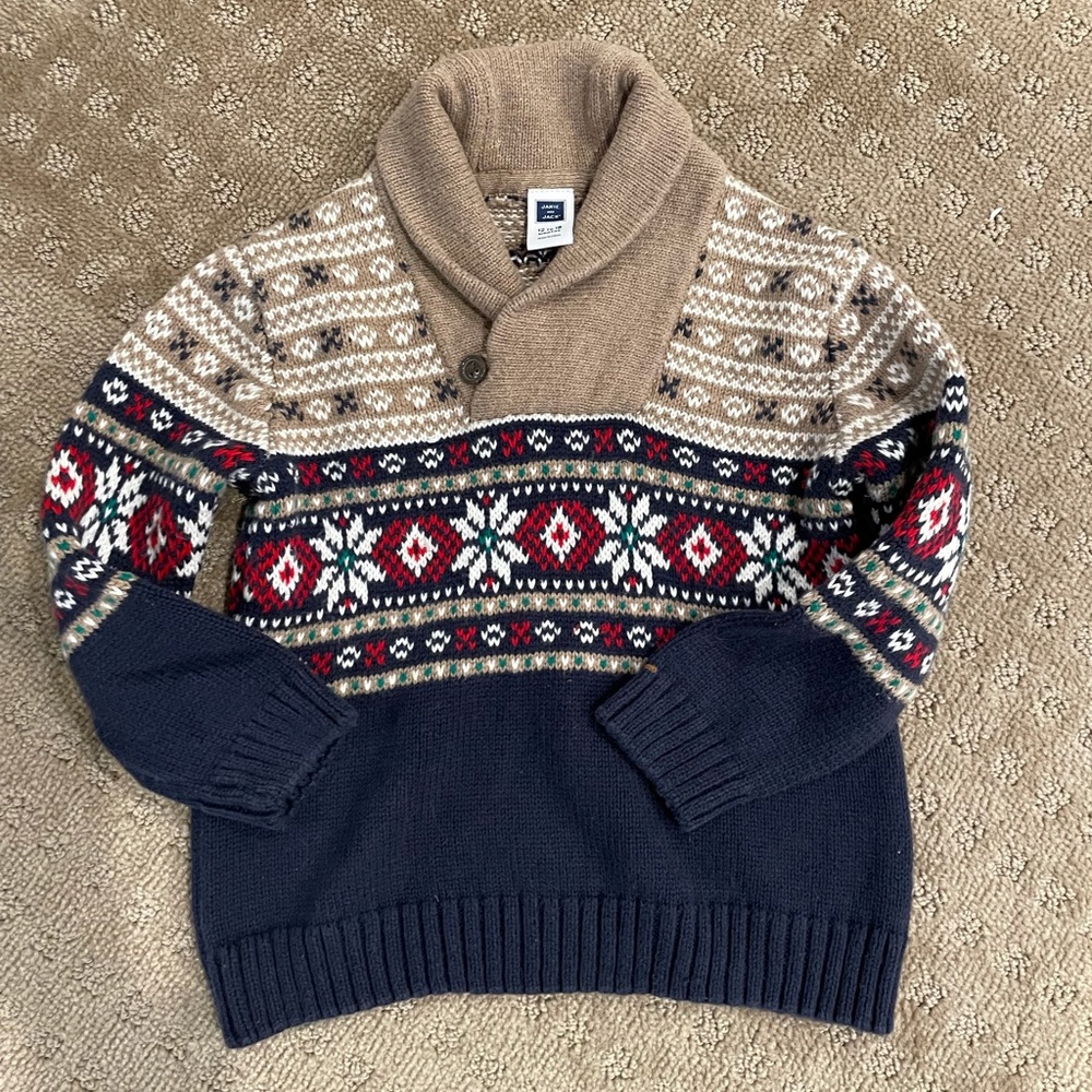 Janie and Jack cowl neck sweater
